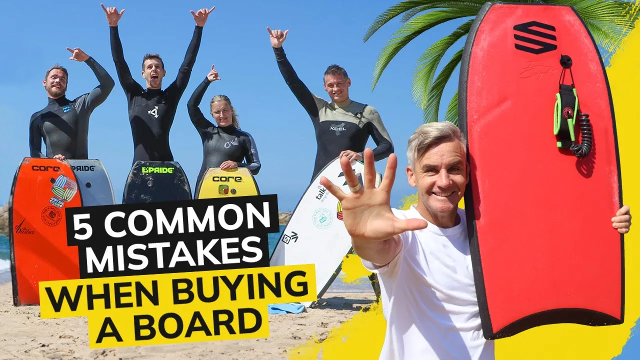 5 common mistakes when buying a bodyboard