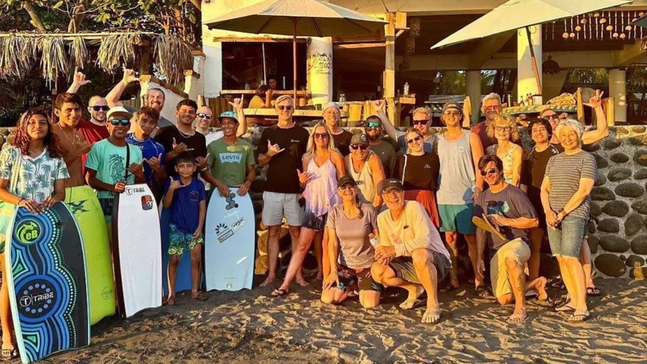 Bodyboarding Couples