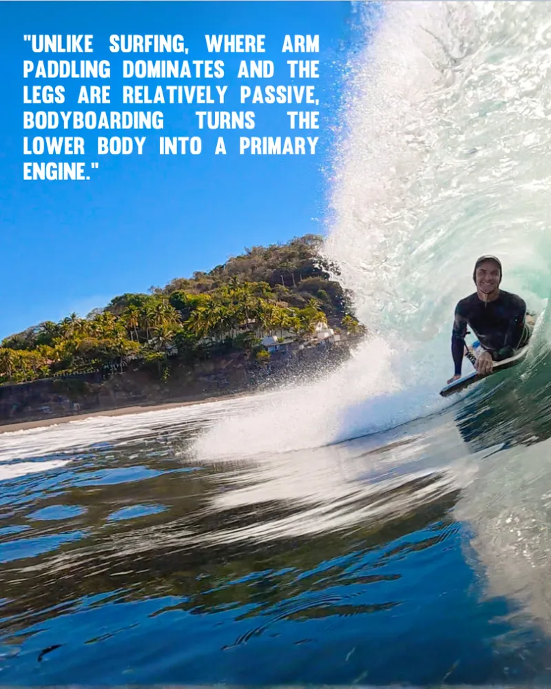 Bodyboarding Cramp