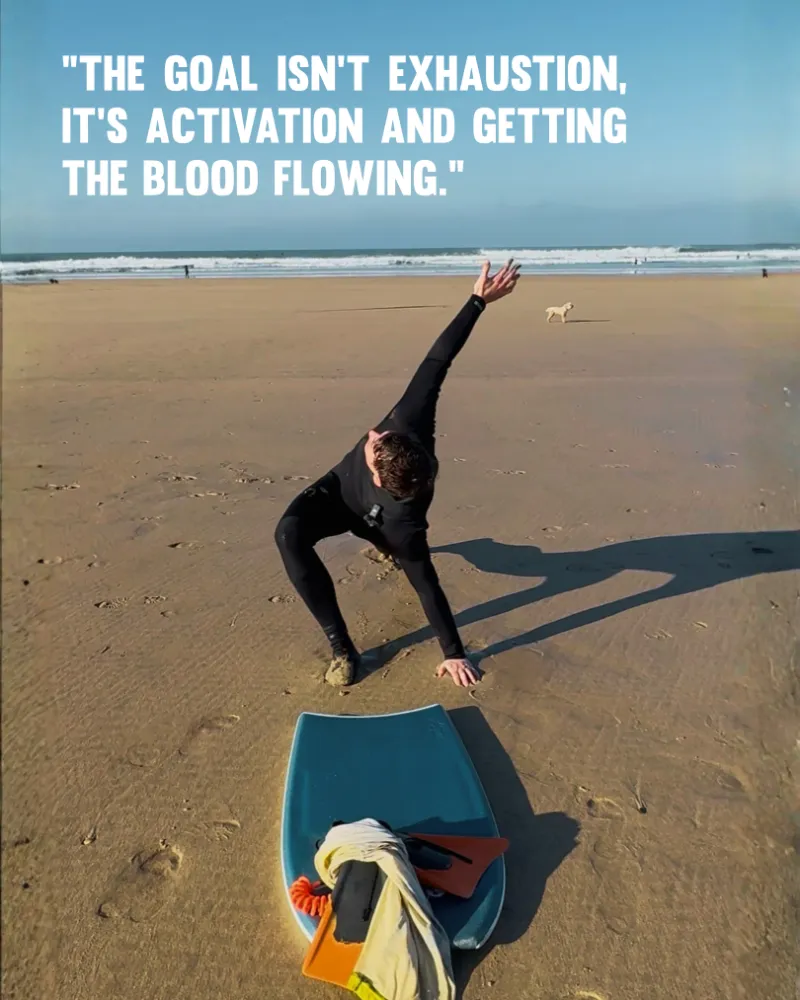 Bodyboarding Cramp