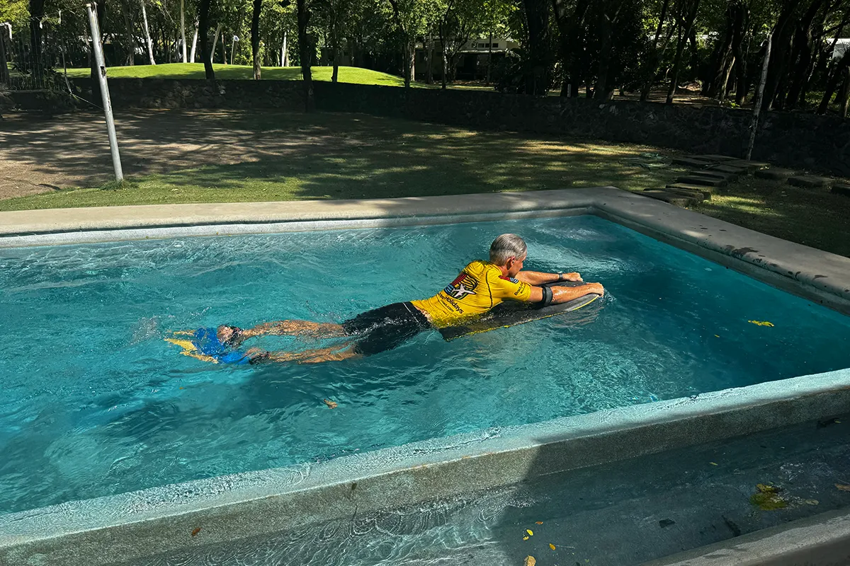 Bodyboarding Cramp