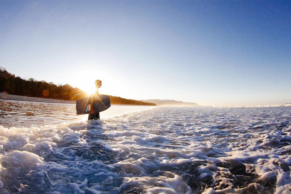 Bodyboarding Cramp
