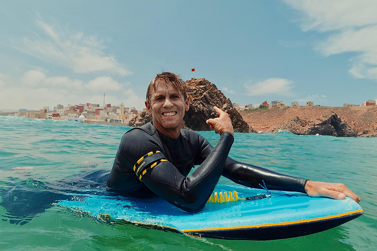 Iain Campbell pro bodyboarder