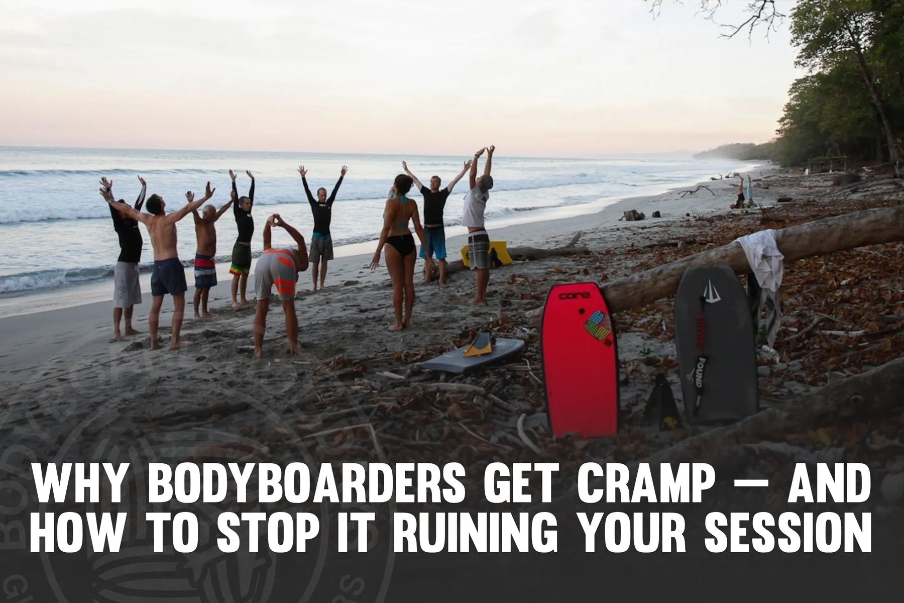 Bodyboarding Cramp