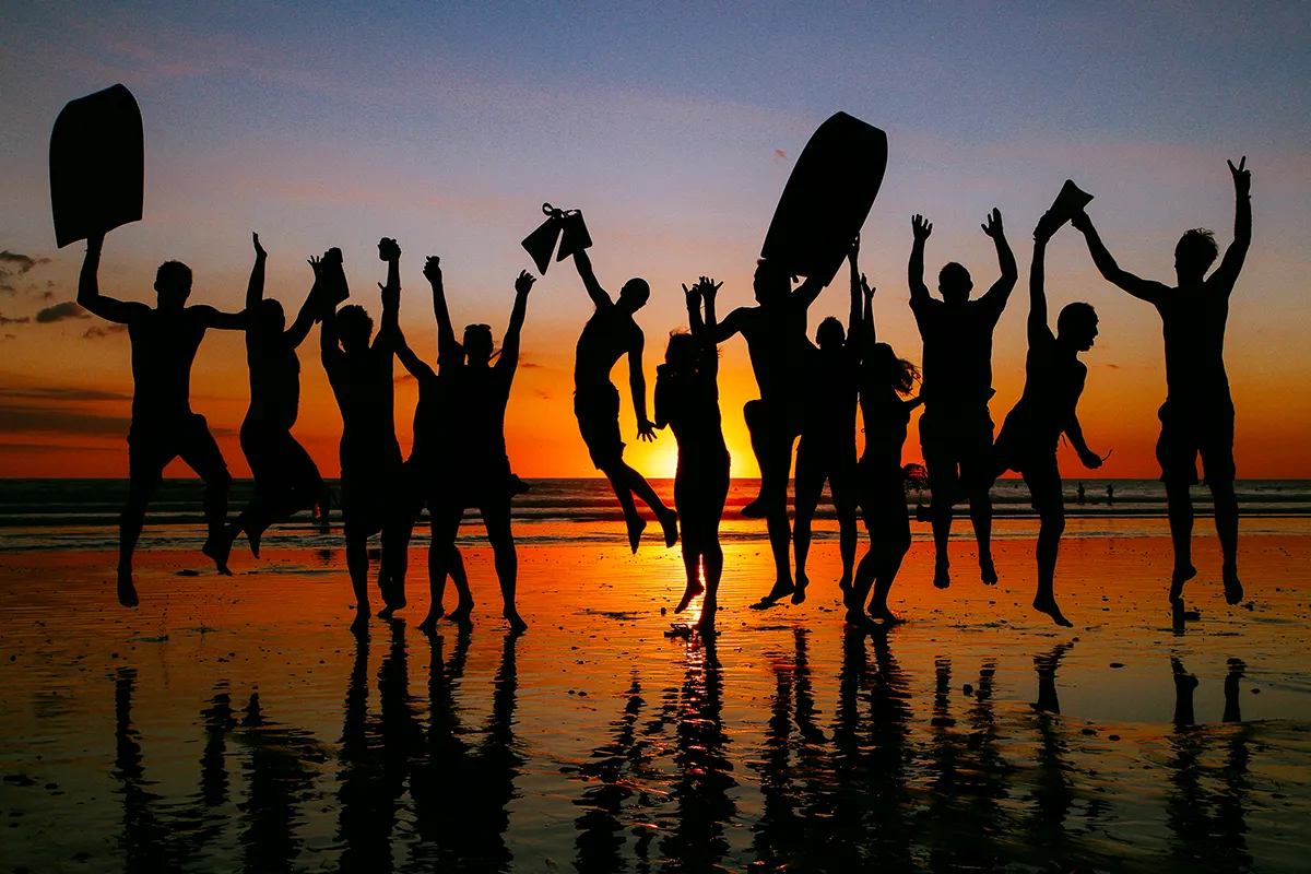 Bodyboard for mental health