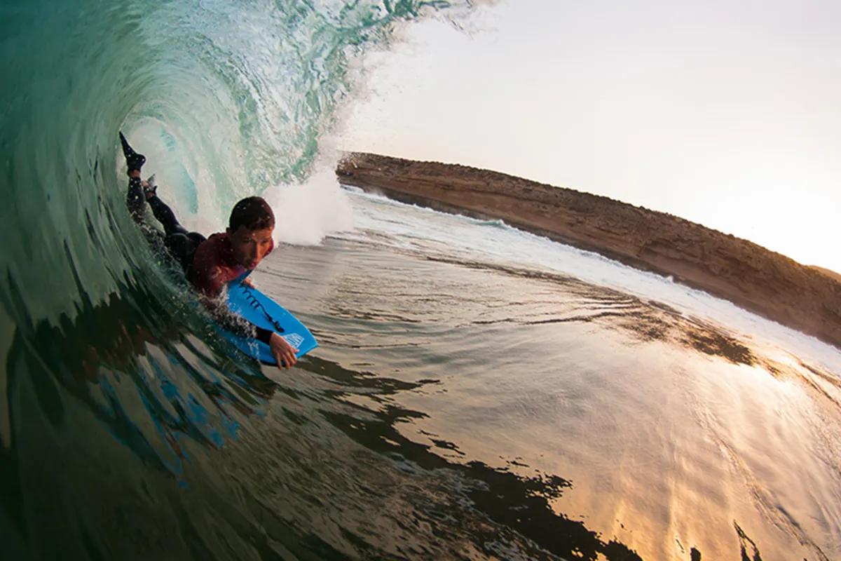 Perfect Secret Moroccan pits at dawn, the reason that 3 X World Champ Jeff Hubbard loves this place.