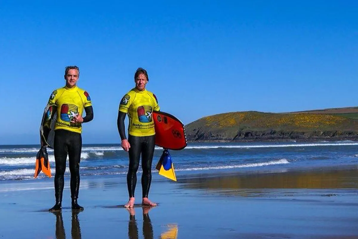 Damian Prisk bodyboarding