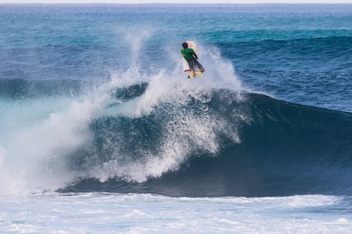 Jeff & Dave Hubbard Bodyboard Lost Shore Scotland