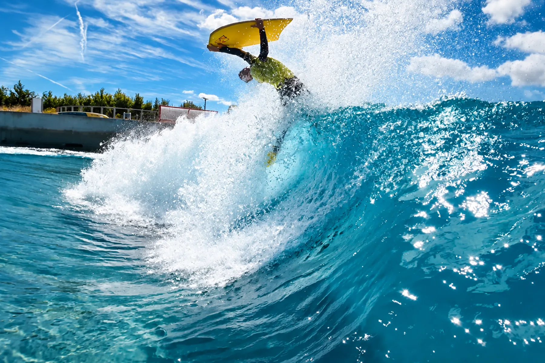 Dave Hubbard at The Wave Bodyboard Weekend